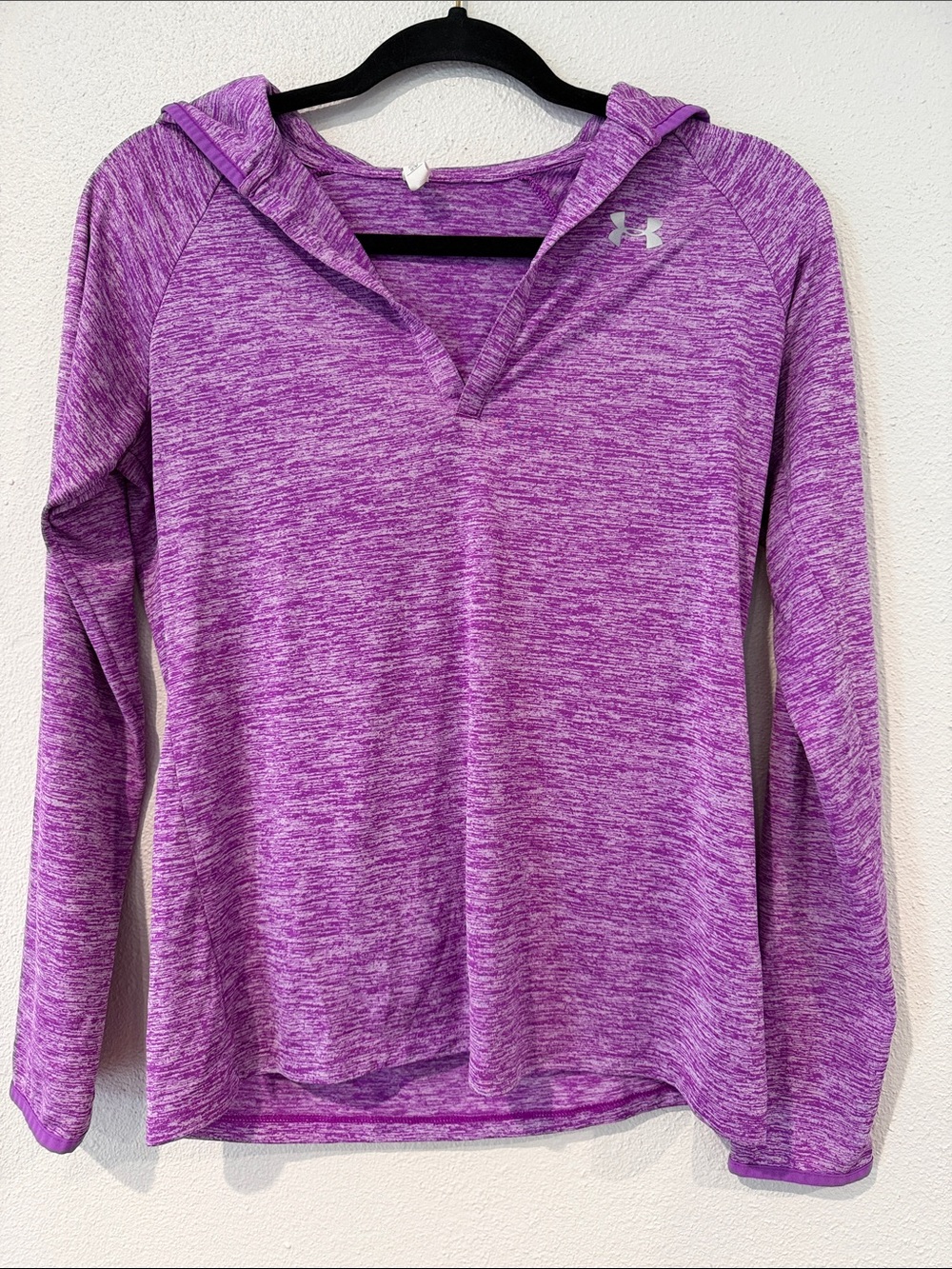 Under Armour Women’s Purple Heather Hooded Pullover